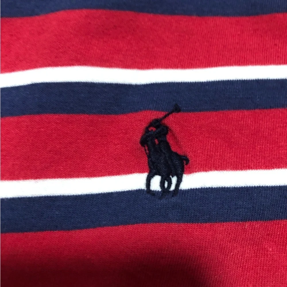 Polo Ralph Lauren Striped Short-Sleeve T-Shirt- Mens Large